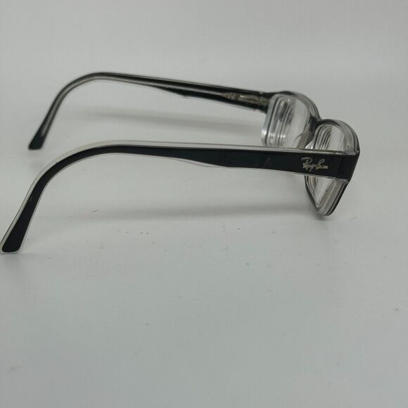 Ray-Ban Rb5169 2034 Polished Black Rectangle Eyeglasses Frames 54-16-140 H14094 - Picture 4 of 7